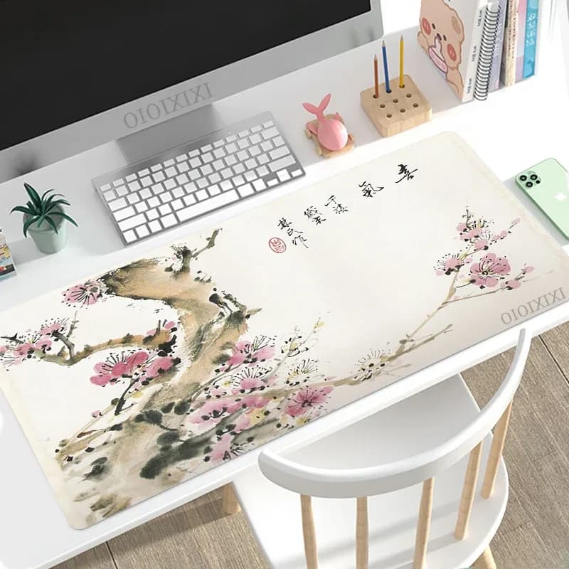 Tapis de souris XXL - Design peinture à l'encre chinoise slide 17