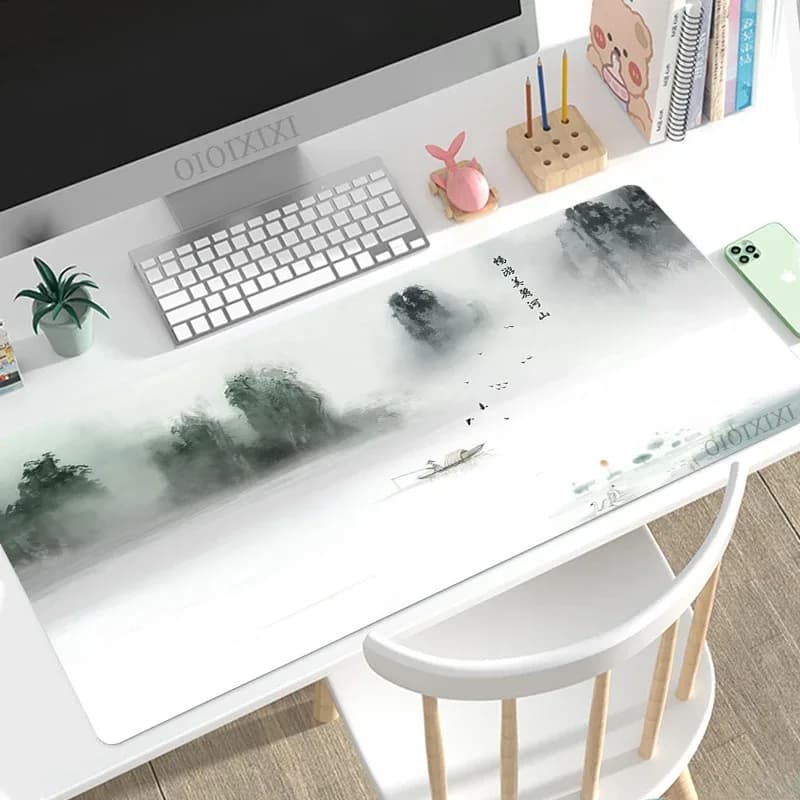 Tapis de souris XXL - Design peinture à l'encre chinoise slide 21