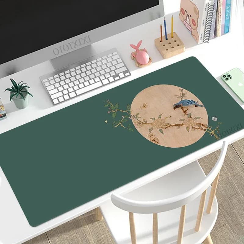 Tapis de souris XXL - Design peinture à l'encre chinoise slide 8