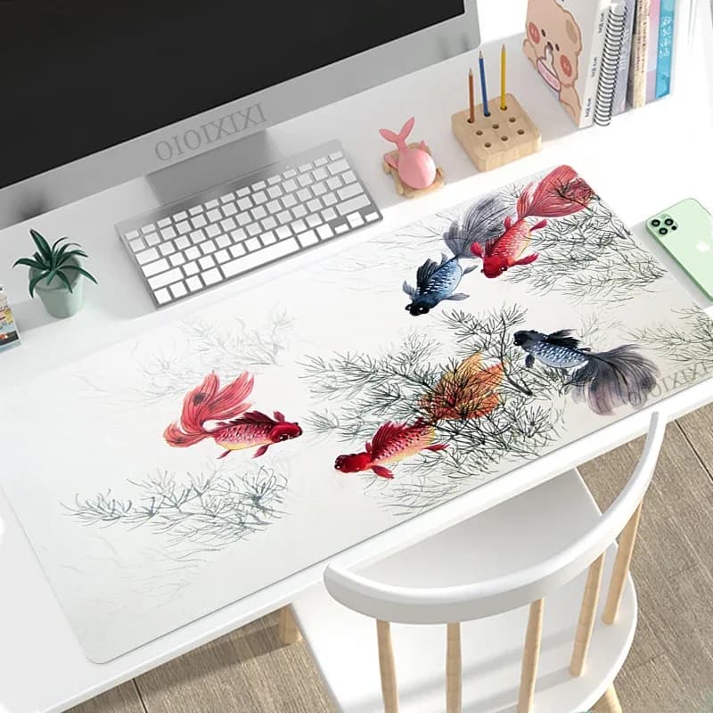 Tapis de souris XXL - Design peinture à l'encre chinoise slide 14