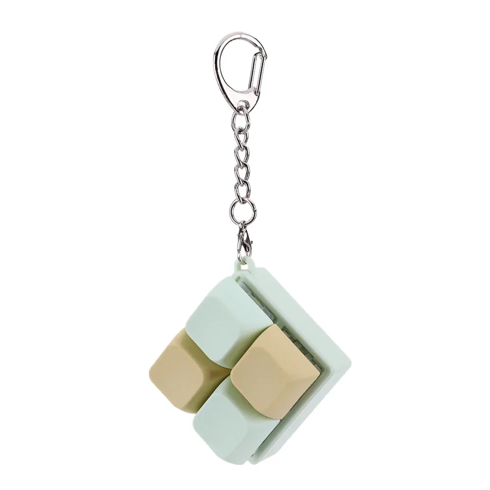 Porte-clés Fidget Clavier Mécanique à 4 Touches - Jouet Anti-stress slide 12