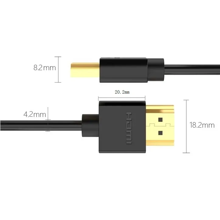 Câble HDMI 1.4 Haute Vitesse 1080p - Connecteurs plaqués or slide 6