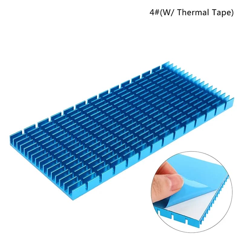 Dissipateur thermique en aluminium pour smartphone, 150 x 65 x 8 mm slide 9