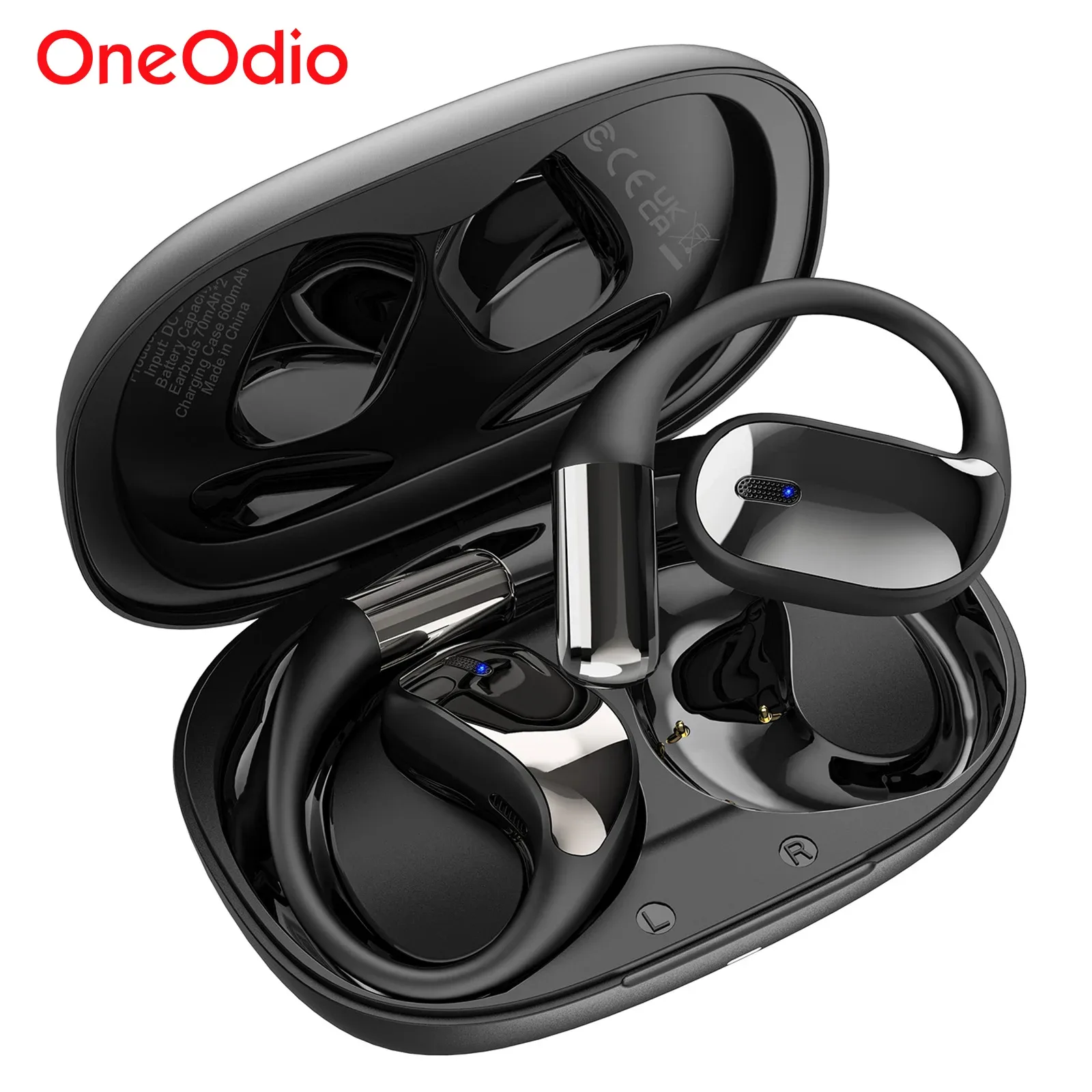 Oneodio SuperEQ T44 - Écouteurs sans fil à conduction aérienne, Bluetooth 5.3, 4 micros ENC - Image 1