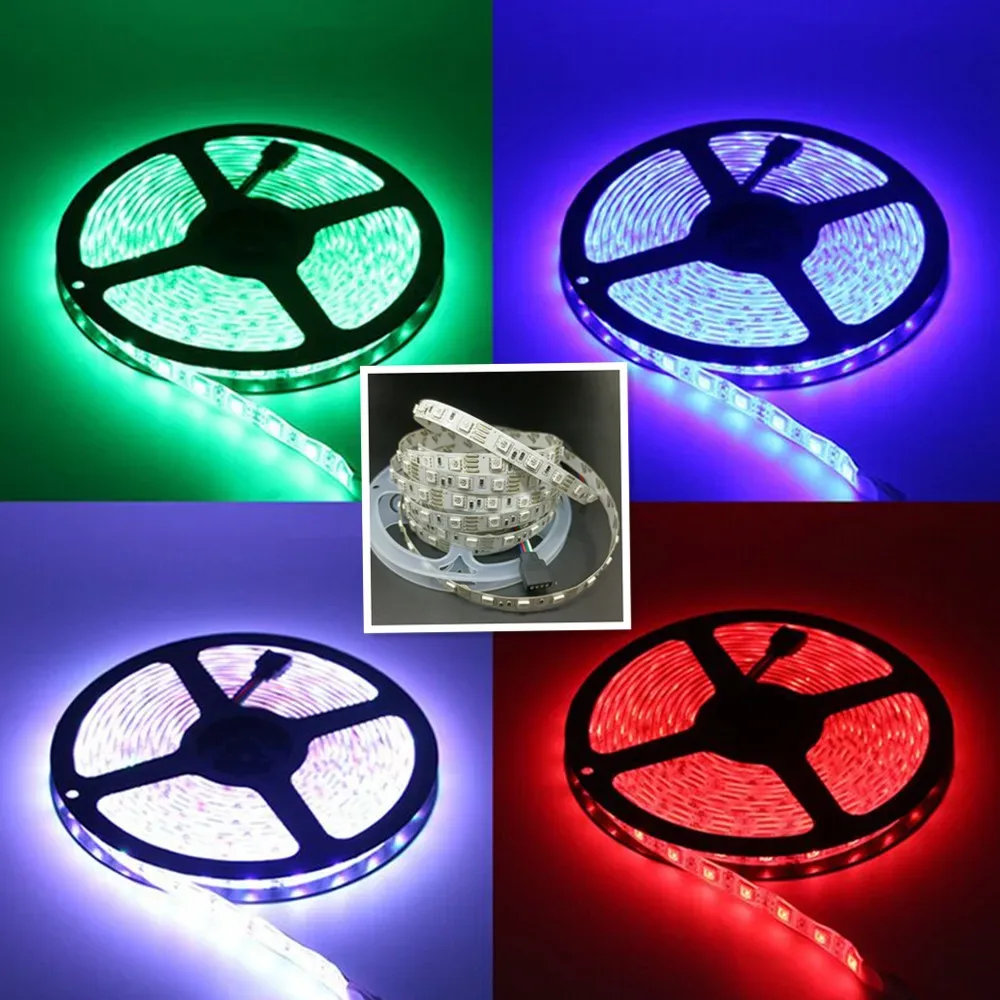 Ruban LED RGB 5050 Flexible et Étanche IP65 - 12V/24V pour Camion - Image 4
