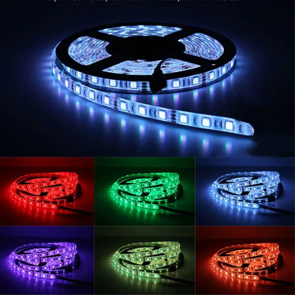 Ruban LED RGB 5050 Flexible et Étanche IP65 - 12V/24V pour Camion - Image 3