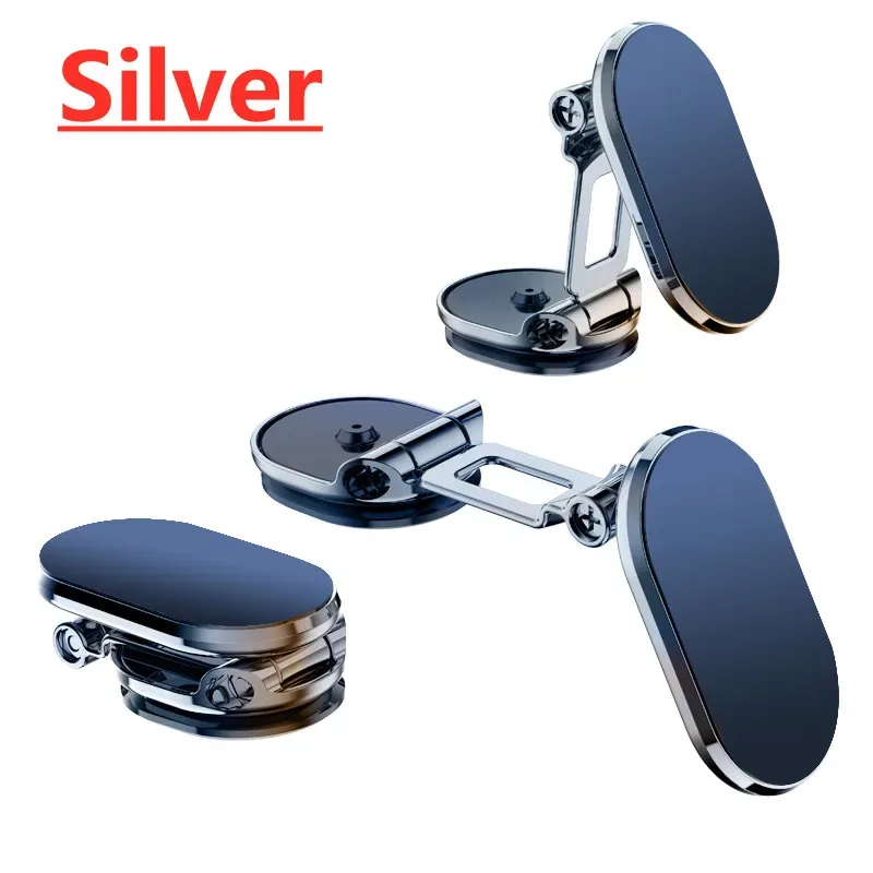 Support de téléphone magnétique pour voiture, pliable et rotatif à 360° slide 7