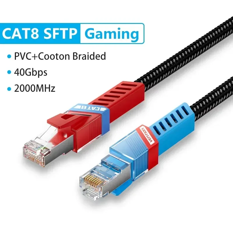 Vention Câble Ethernet Cat8 RJ45 SSTP 40Gbps slide 11
