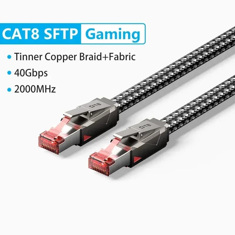 Vention Câble Ethernet Cat8 RJ45 SSTP 40Gbps slide 12