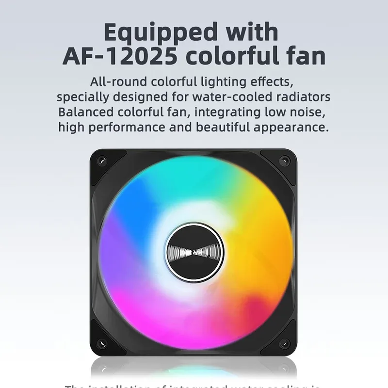 TEUCER AF-S240 - Kit de Refroidissement Liquide AIO 240mm pour Processeur avec Ventilateurs RGB - Compatible Intel LGA1700/115x et AMD AM4/AM5 slide 3