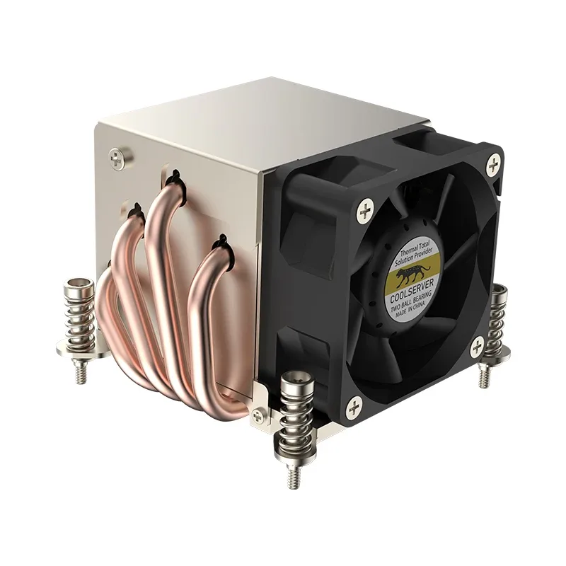 COOLSERVER R64 - Refroidisseur CPU pour Serveur 2U, 4 Caloducs, Intel LGA2011/1700/115X & AMD AM5 slide 4