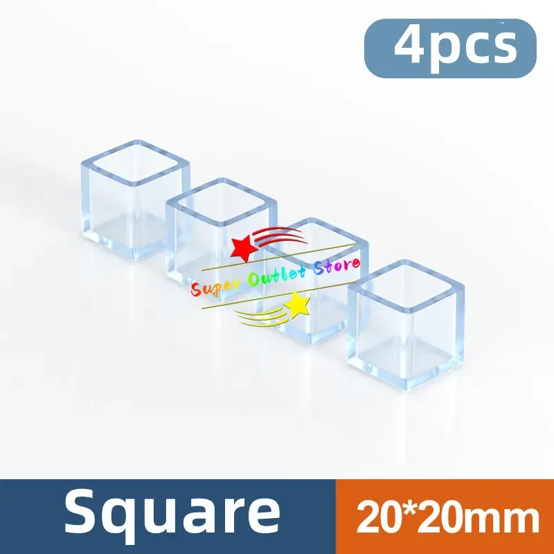 Embouts de protection pour pieds de chaise et de meuble - Transparents et antidérapants slide 26