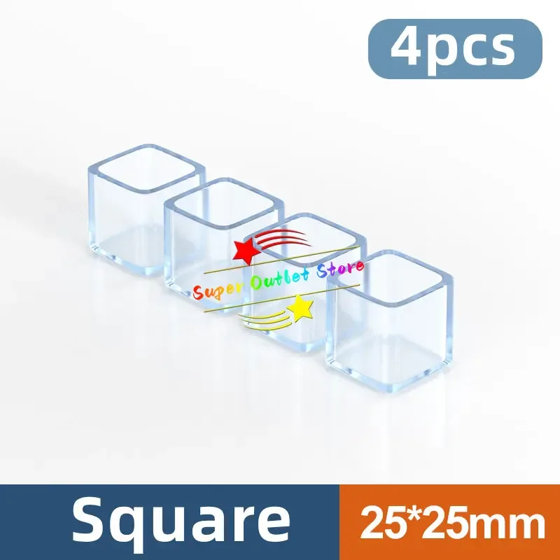 Embouts de protection pour pieds de chaise et de meuble - Transparents et antidérapants slide 27