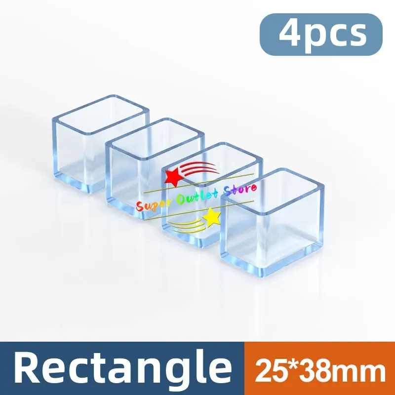 Embouts de protection pour pieds de chaise et de meuble - Transparents et antidérapants slide 19