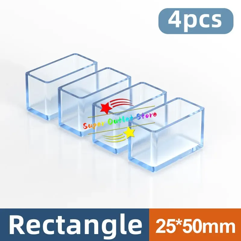 Embouts de protection pour pieds de chaise et de meuble - Transparents et antidérapants slide 16