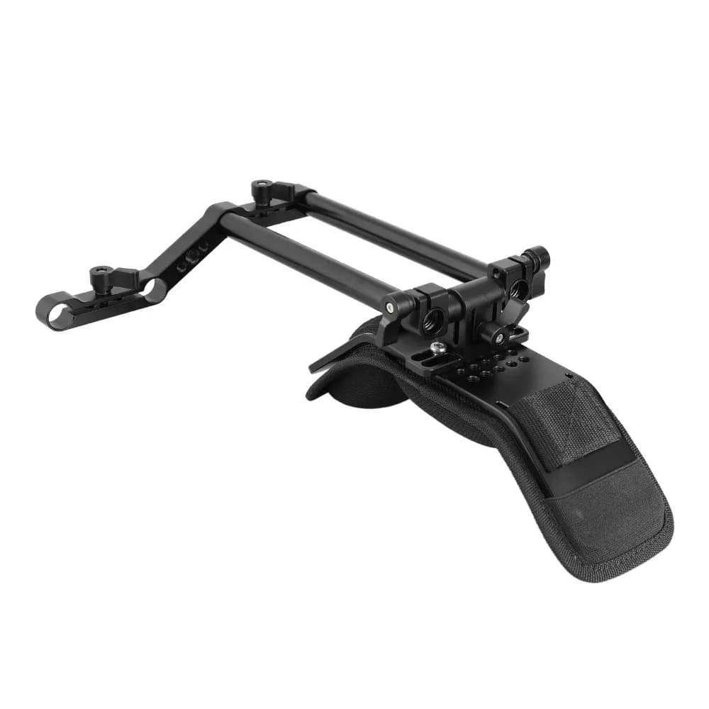 HDRIG Support de montage déporté en Z avec pince de 15 mm pour caméscopes et reflex numériques slide 4