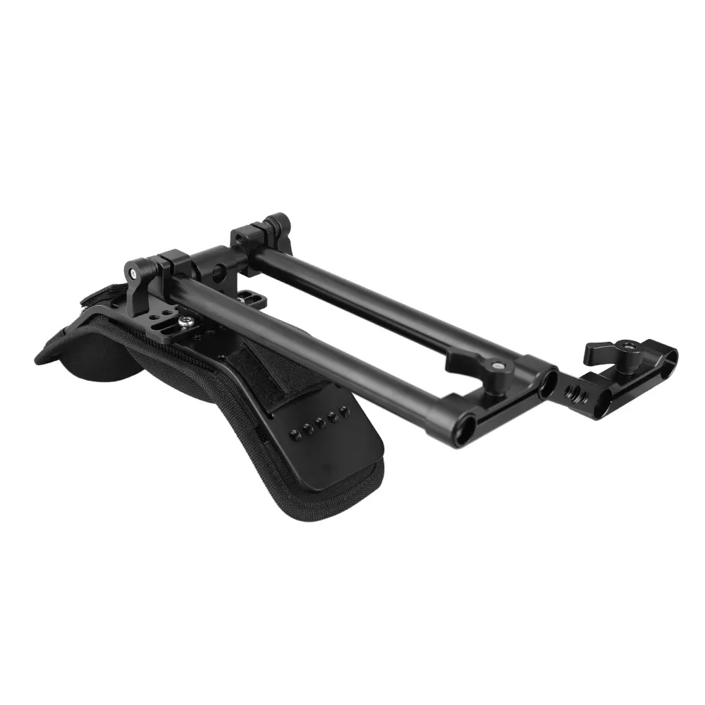 HDRIG Support de montage déporté en Z avec pince de 15 mm pour caméscopes et reflex numériques slide 3