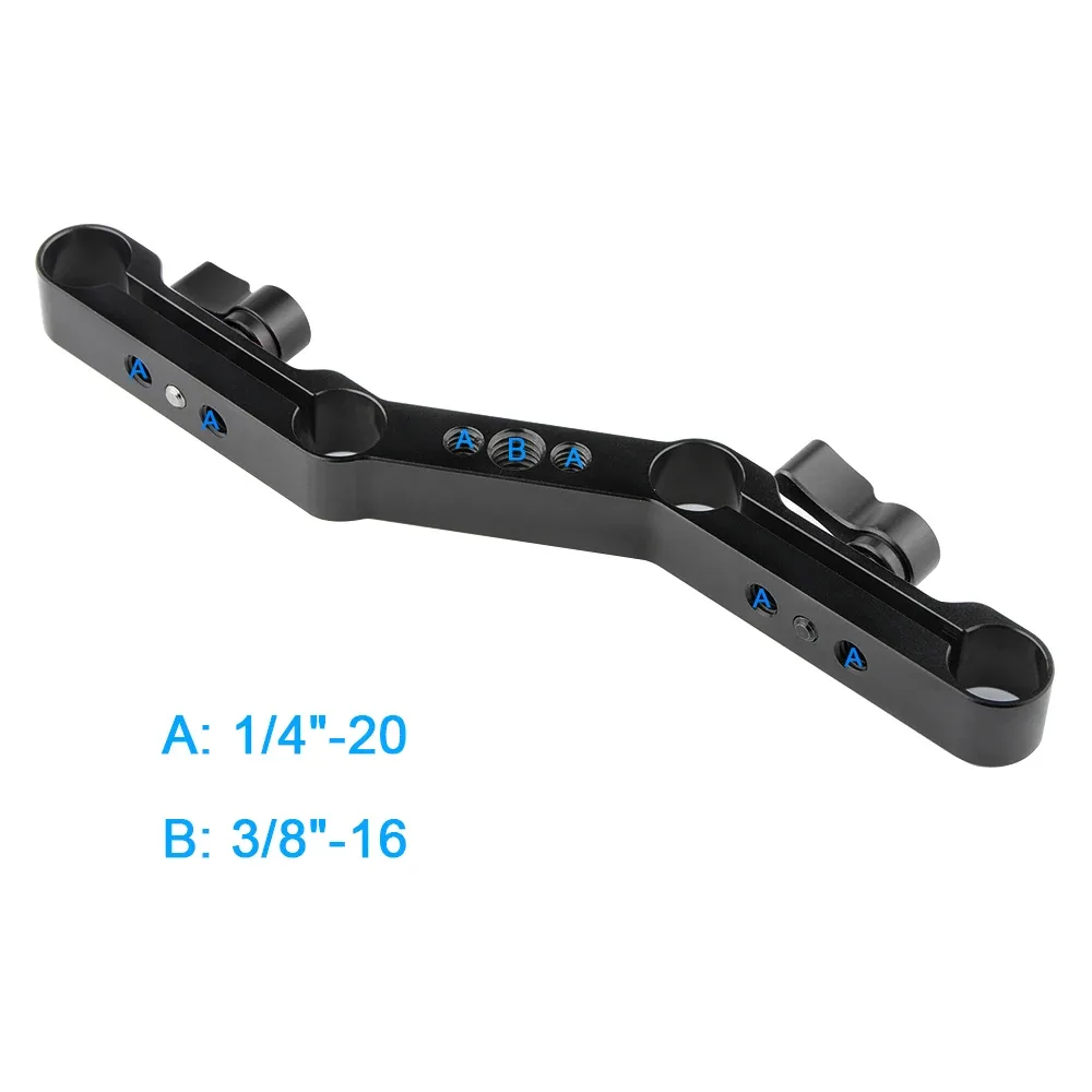 HDRIG Support de montage déporté en Z avec pince de 15 mm pour caméscopes et reflex numériques slide 5