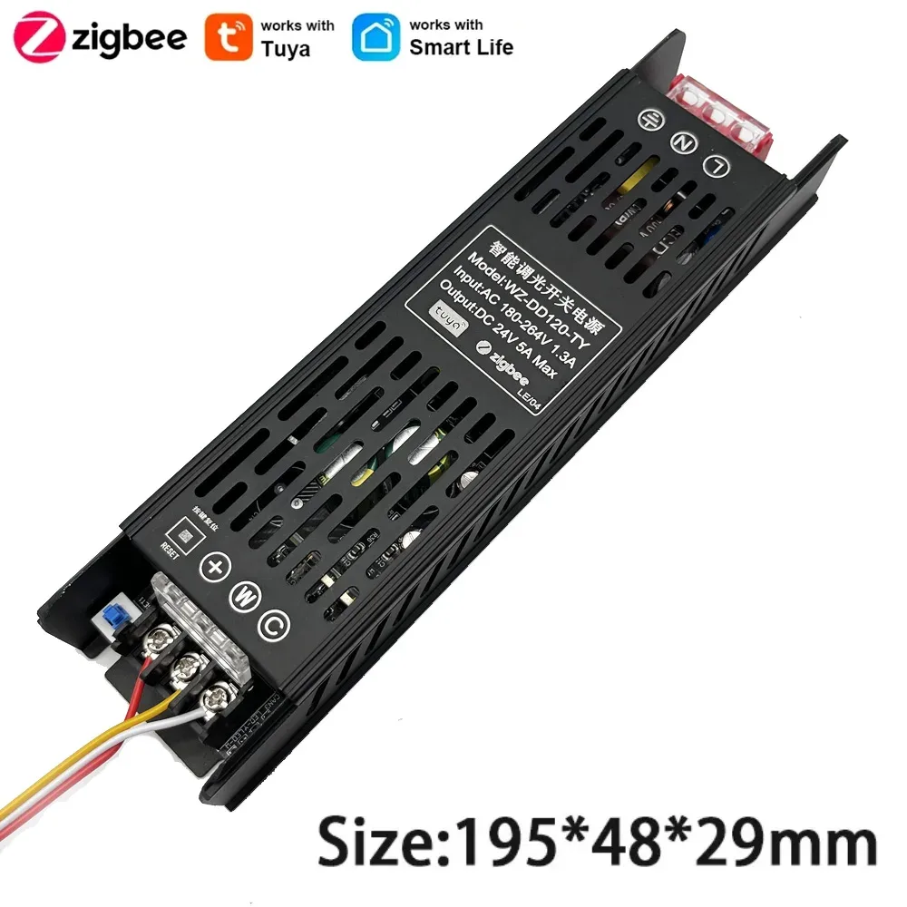 Ruban LED COB Zigbee 3.0 CCT, 24V, 608 LEDs/m, 2700K-6000K, Intensité Variable (5m/10m) - Image 3