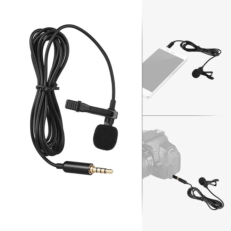 Microphone cravate filaire à condensateur (Jack 3,5 mm et USB-C) slide 3