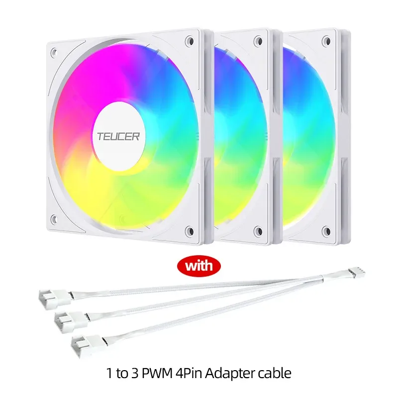 Teucer UT-12015 - Ventilateur de boîtier PWM 120mm ultra-mince (15mm) slide 11