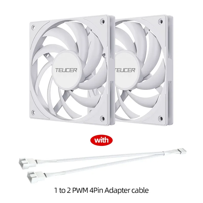 Teucer UT-12015 - Ventilateur de boîtier PWM 120mm ultra-mince (15mm) slide 12