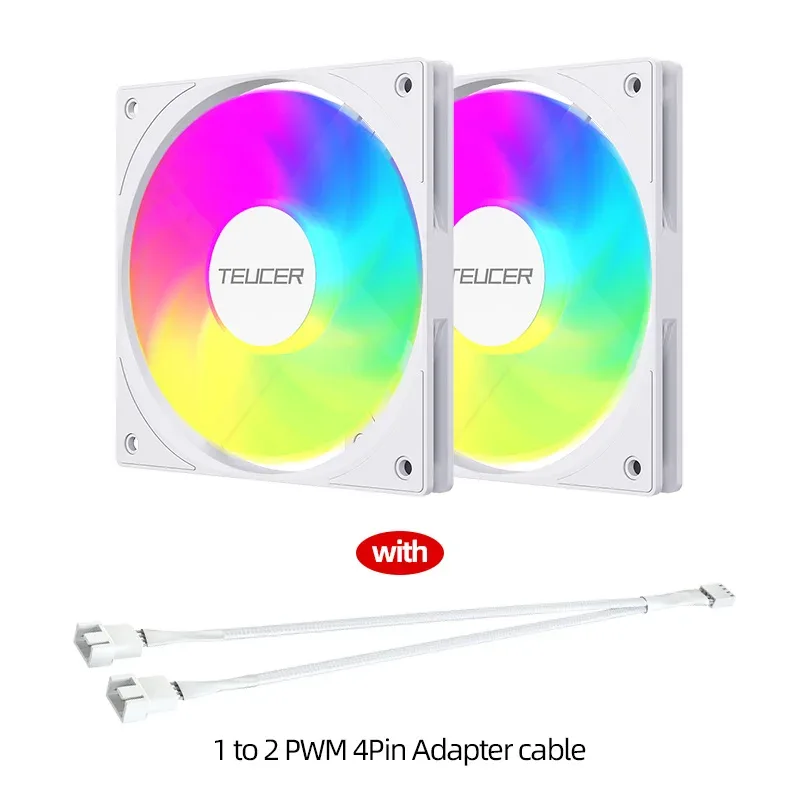 Teucer UT-12015 - Ventilateur de boîtier PWM 120mm ultra-mince (15mm) slide 22