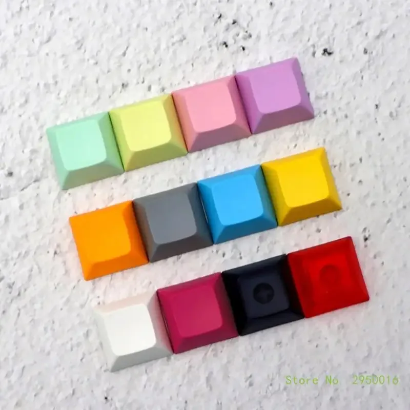 Lot de 20 keycaps vierges profil DSA 1U pour clavier mécanique