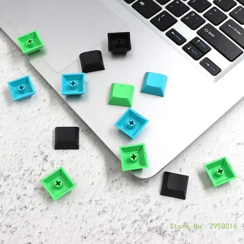 Lot de 20 keycaps vierges profil DSA 1U pour clavier mécanique slide 5