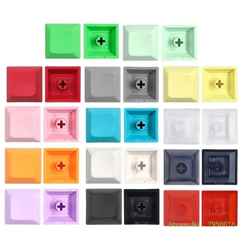 Lot de 20 keycaps vierges profil DSA 1U pour clavier mécanique slide 3