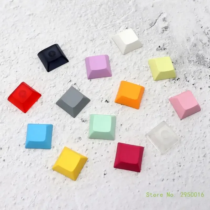 Lot de 20 keycaps vierges profil DSA 1U pour clavier mécanique slide 4