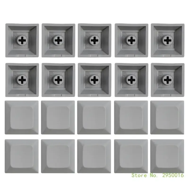 Lot de 20 keycaps vierges profil DSA 1U pour clavier mécanique slide 14