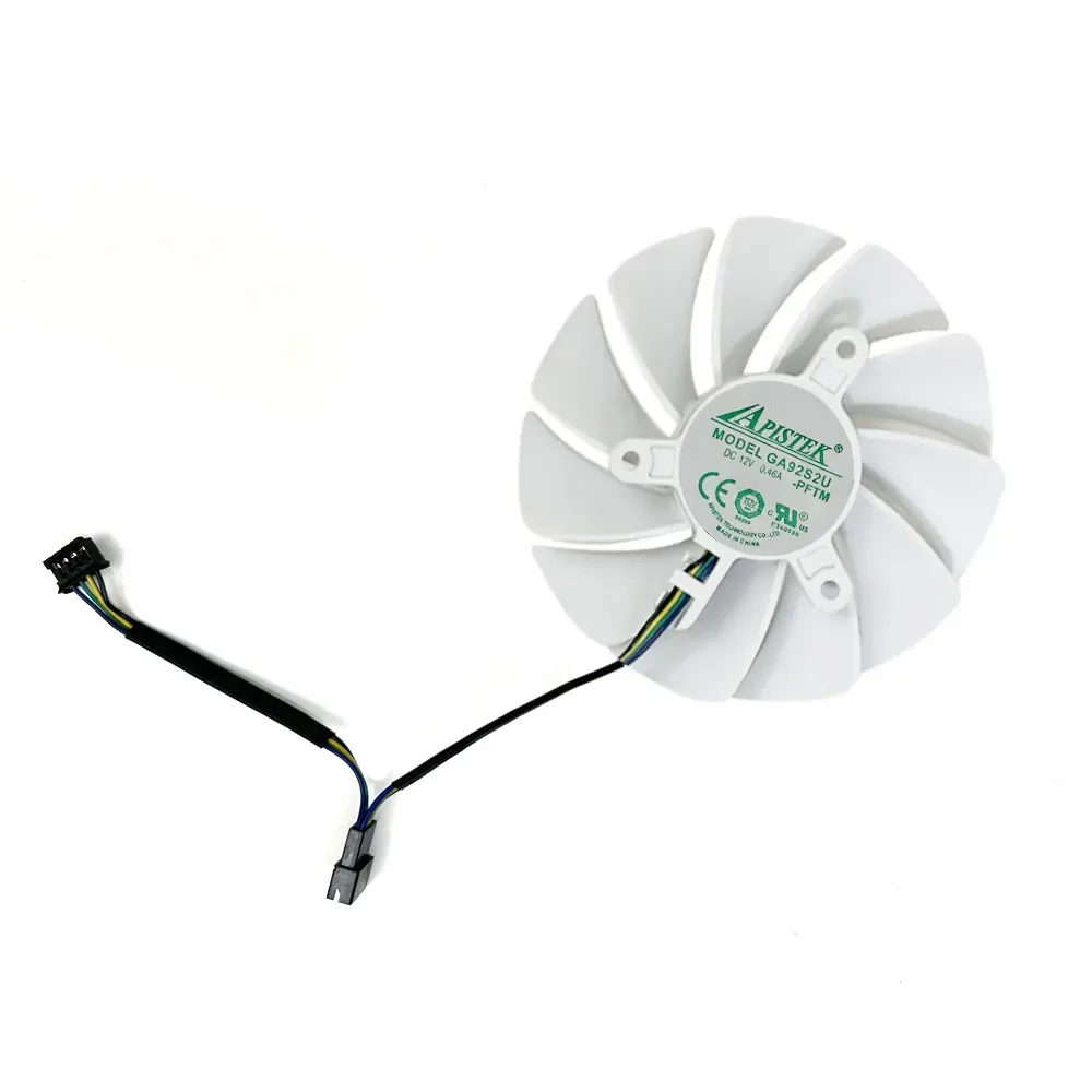 Ventilateur de Remplacement Blanc pour Zotac GeForce RTX 3060, 3060 Ti, 3070 - 89mm - Image 5