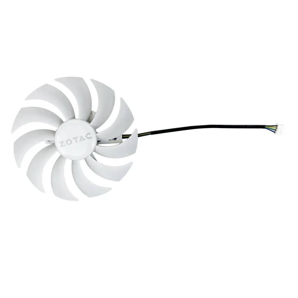 Ventilateur de Remplacement Blanc pour Zotac GeForce RTX 3060, 3060 Ti, 3070 - 89mm slide 7