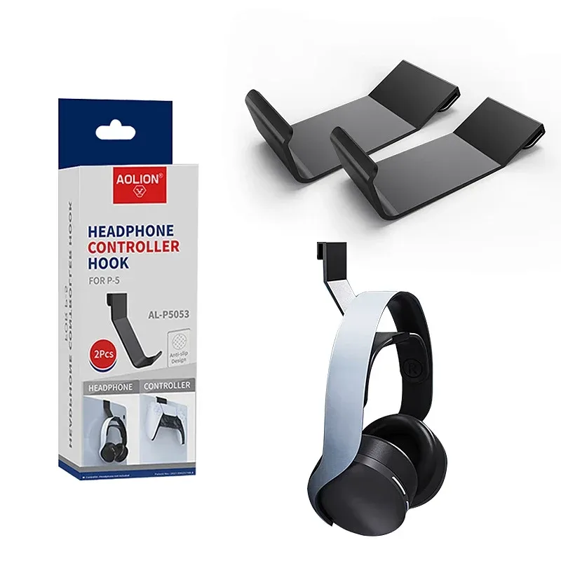 Lot de 2 supports de casque et manettes pour console PS5