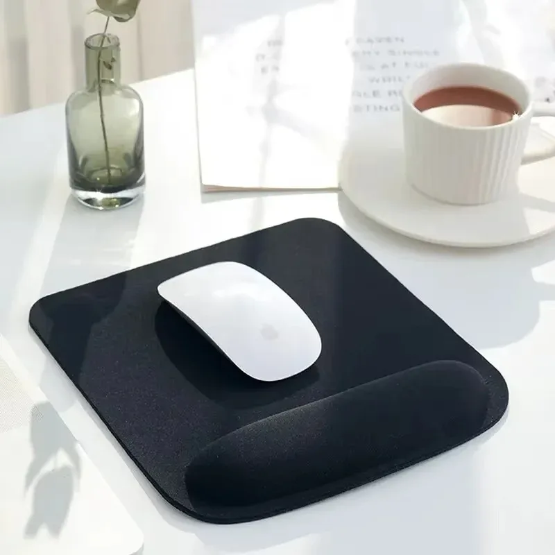 Tapis de souris ergonomique avec repose-poignet en mousse à mémoire de forme - Image 1