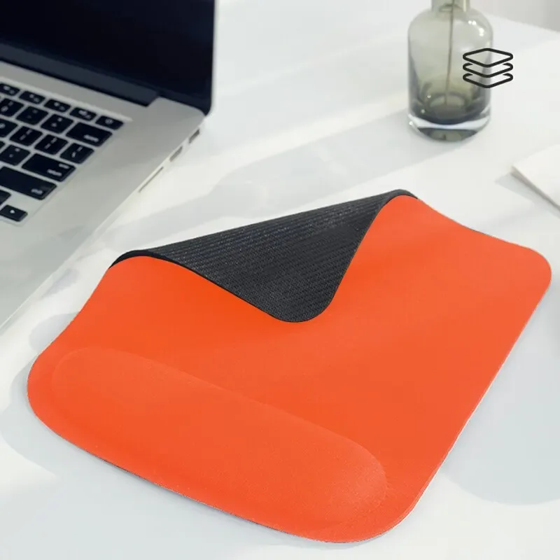 Tapis de souris ergonomique avec repose-poignet en mousse à mémoire de forme - Image 2