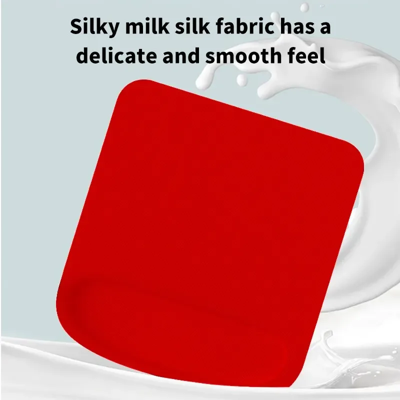 Tapis de souris ergonomique avec repose-poignet en mousse à mémoire de forme - Image 3