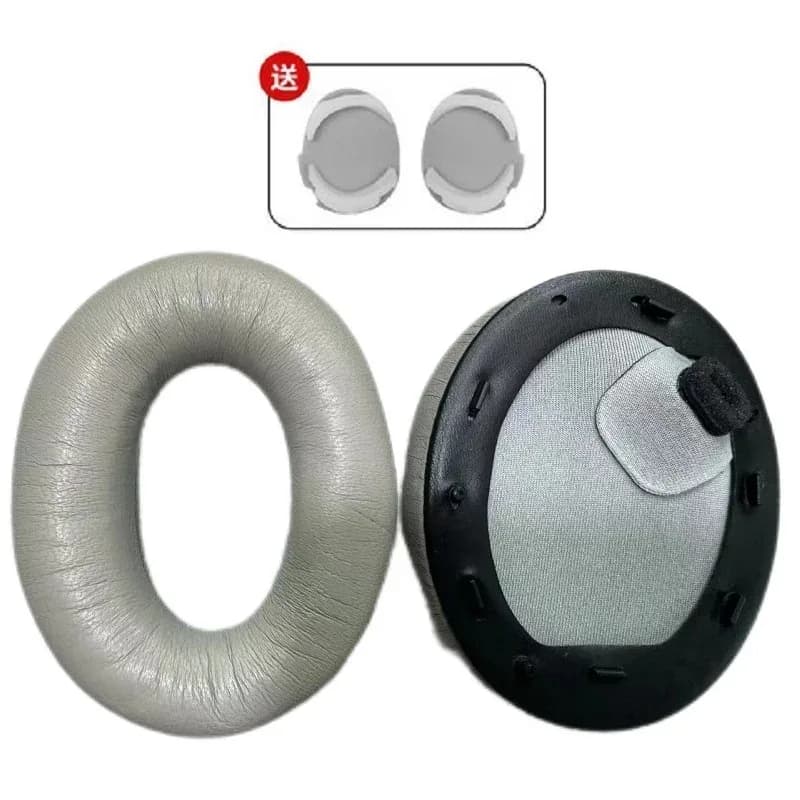 Coussinets d'oreille en peau de mouton véritable pour Sony WH-1000XM3 et WH-1000XM4 - Image 3