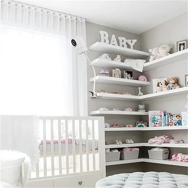 Support universel flexible pour moniteur bébé - Fixation sans perçage slide 3