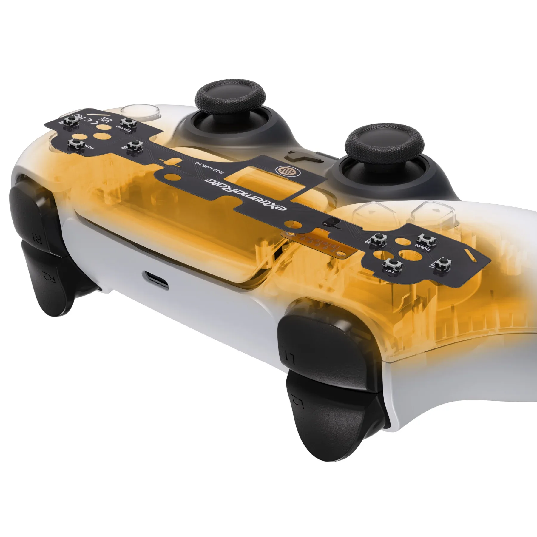 eXtremeRate Face Clicky Kit V3 pour Manette PS5 (BDM-010 & BDM-020) - Boutons d'Action et Croix Directionnelle Tactiles - Image 1