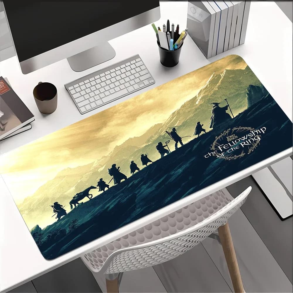 Tapis de souris XXL Le Seigneur des Anneaux - Gaming et antidérapant - 1000x500mm - Image 3