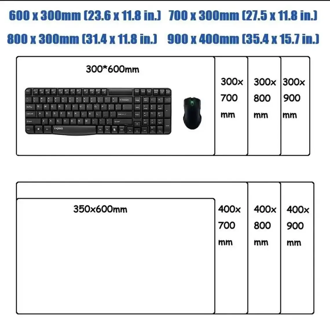 Tapis de souris XXL Le Seigneur des Anneaux - Gaming et antidérapant - 1000x500mm - Image 6