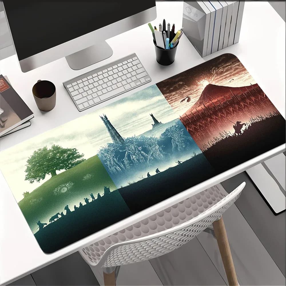 Tapis de souris XXL Le Seigneur des Anneaux - Gaming et antidérapant - 1000x500mm slide 7