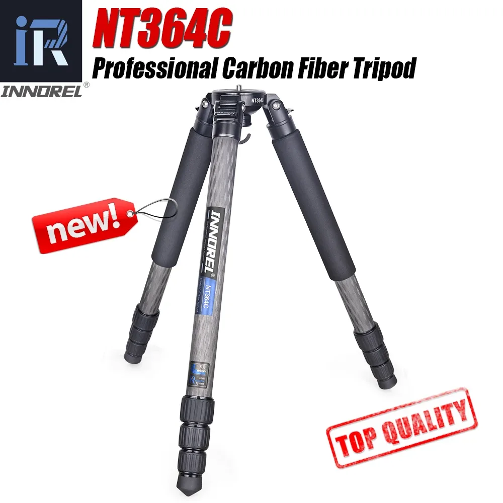INNOREL NT364C - Trépied professionnel en fibre de carbone avec adaptateur bol 75 mm