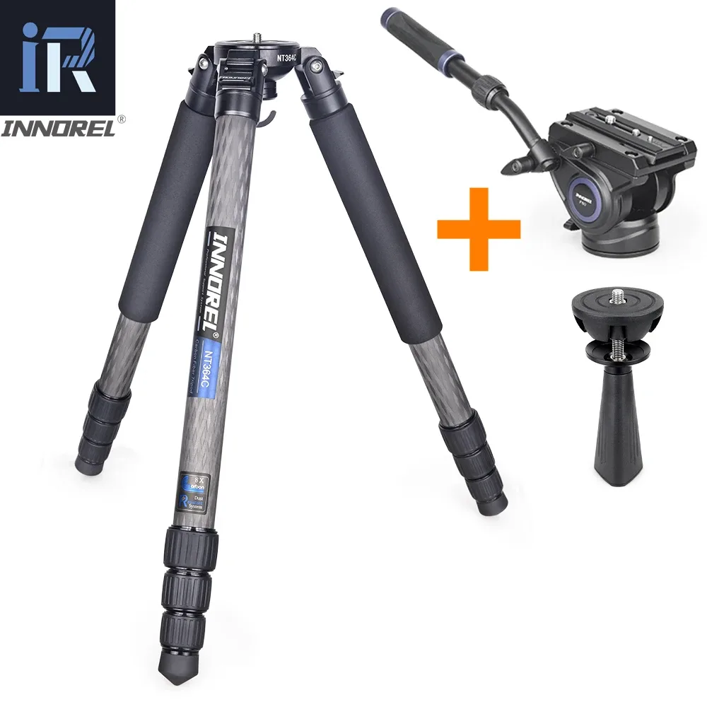 INNOREL NT364C - Trépied professionnel en fibre de carbone avec adaptateur bol 75 mm slide 10