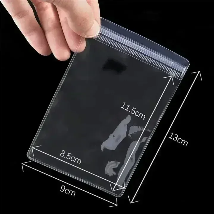 Pochettes de rangement anti-oxydation pour bijoux en PVC transparent - Refermables slide 14