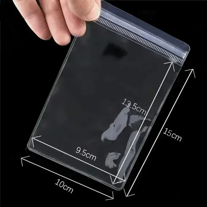 Pochettes de rangement anti-oxydation pour bijoux en PVC transparent - Refermables slide 13