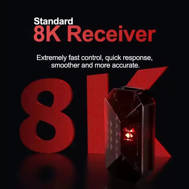 Souris Gamer Sans Fil ATK VXE MAD R Major - Capteur PAW3395/3950, 8K, Ergonomique et Légère - Image 6