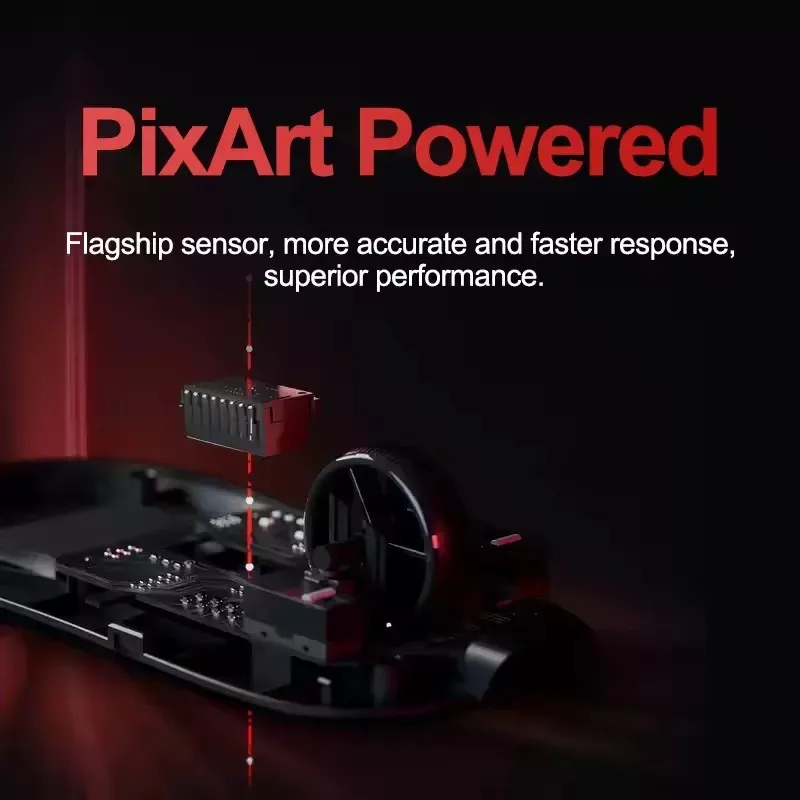 Souris Gamer Sans Fil ATK VXE MAD R Major - Capteur PAW3395/3950, 8K, Ergonomique et Légère - Image 4